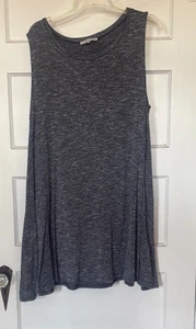 Umgee USA Women's Gray Sleeveless Tunic Dress Size XL - Picture 1 of 4