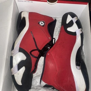 Size 9.5 - Air Jordan 14 Retro Gym Red - Picture 1 of 13