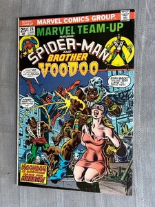 MARVEL TEAM-UP VOLUME 1 N°24 AUG 1974 VO EN TRÈS BON ÉTAT / VERY GOOD - Imagen 1 de 7