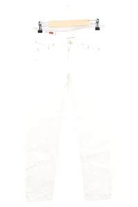 MARITHE FRANCOIS GIRBAUD Jeans Damen W29 Weiß Slim Fit Baumwolle L28 - Bild 1 von 3