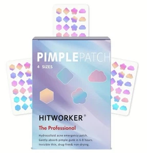 NEW Hydrocolloid Acne Pimple Patch 72 Ct Pretty Shapes: Star, Cloud, Diamond NIB - Picture 1 of 5
