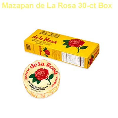 Mazapan De La Rosa Peanut's Confection 30pcs box 1-lb 13-oz  MEXICAN CANDY  - Image 1 of 3