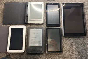Job Lot Assorted Tablets Inc Ipad, Kindle Etc Spares / Repairs - Picture 1 of 14