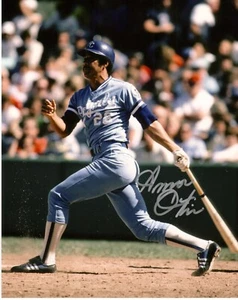 Amos Otis 8x10 Autographed Photograph with COA - Picture 1 of 1