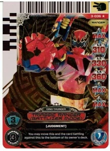 POWER RANGERS UNIVERSE OF HOPE ULTRA RARE HOLOFOIL 3-036 TRIASSIC RANGER ex - Picture 1 of 1