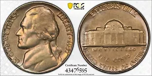 1957 Jefferson Nickel - PCGS MS64~Beautiful!!~LQQK!~ - Picture 1 of 7