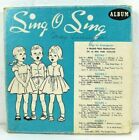 Vintage Sing O Sing  Kindergarten 1956 45Rpm 5 Record Album Colored Vinyl