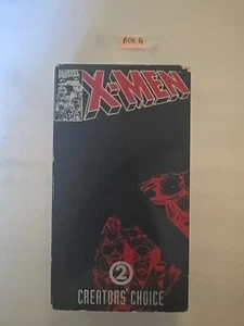 X-men 2 Creator's Choice (VHS,1993) Marvel Comics. Rare. Very Good - Picture 1 of 5