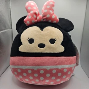 Squishmallows Minnie Mouse Jazwares Disney NEW Baby Pink White 8" Tall Tag NWT - Picture 1 of 10