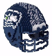 Seattle Seahawks Brxlz Team Helmet 3d Toy Puzzle 1630 Pcs NFL