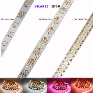 SK6812 led strip RGBCW RGBWW 30/60/144led/m RGBW 4 in 1 individual addressable - Picture 1 of 7
