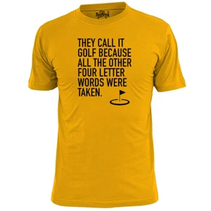 Mens They Call It Golf Funny Rude T Shirt Golfing Masters Open Woods - Picture 1 of 3