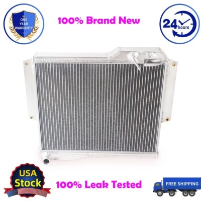 Radiador de aluminio de 3 filas para 1977 1978 1979 1962-1980 MG MGB GT Roadster 1,8 L Foto 1 de 4