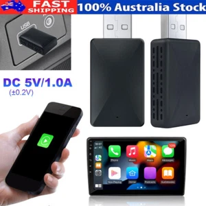 2 in 1 Wired To Wireless CarPlay Android Auto USB Dongle Adapter AU - Picture 1 of 12