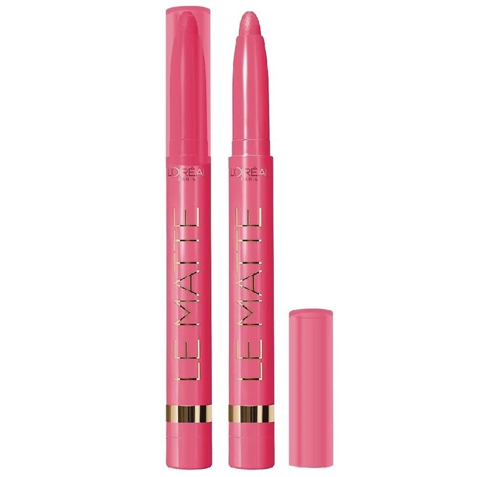 LÁPIZ LABIAL LOREAL LE MATTE Color Rico Color - 104 Juego Se y Mate - DAÑO EN PUNTA Foto 1 de 1