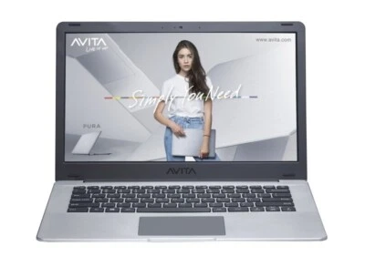 AVITA PURA 14 NS14A6 Laptop 14" Full HD AMD Ryzen 5 8GB 256GB SSD Grigio Argento - Immagine 1 di 4