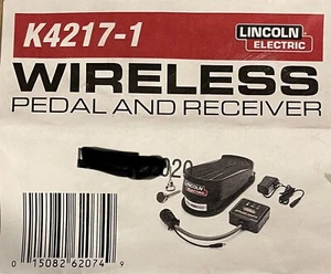 New Open Box. Lincoln Electric K4217-1 Wireless Pedal for TIG Welding. - Picture 1 of 3