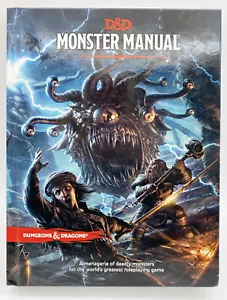 D&D Monster Manual Dungeons & Dragons Core Rule Book Wizards Of The Coast 2016 - Bild 1 von 9