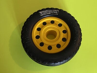 Original Playskool Pipeworks YELLOW WHEEL Tire OEM Replacement Piece Part - Image 1 of 2