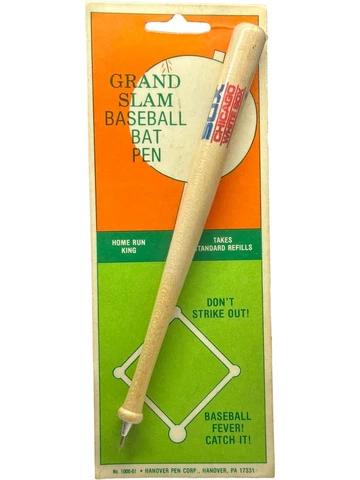 VTG Sock-O Grand Slam Baseball Bat Pen Chicago White Sox New Sealed Cover