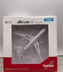 Modellino aereo Airbus A330-200 Alitalia "I-EJGA" - Herpa 1:500 - Foto 1 di 1