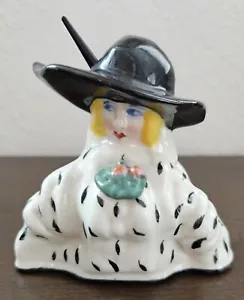 Henri Delcourt seltene antike Art Deco Inkwell 1920 enthält Stift und Tintenständerdeckel - Bild 1 von 16