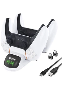 Dual USB Charger LED Dock Station Charging Stand For PS5 PlayStation5 Controller - Picture 1 of 6