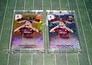 LOTE 2022-23 Topps Cromo UEFA Golazo Paulo Dybala /50/75 Oro Azul AS Roma - Imagen 1 de 5