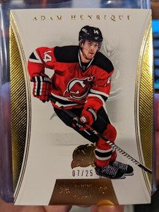 2011/12 Panini Dominion Adam Henrique Gold Base Parallel #07/25