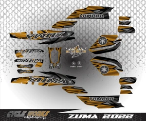Zuma Chuma Yamaha Full set Graphics Decals Stickers Kits ZMFLL23 - Picture 1 of 1