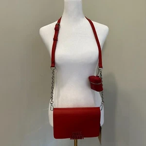 Neu mit Etikett Steve Madden Chevy Umhängetasche & Clutch rot BCARA 193624596001 - Bild 1 von 11