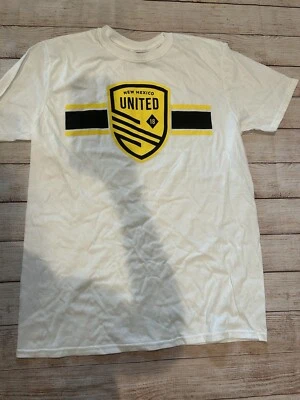 Camiseta masculina Icon Sports New México United branca tamanho grande nova sem etiquetas - Imagem 1 de 4