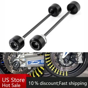 Front Rear Axle Fork Wheel Crash Protector Slider For 690 EnduroR/SMCR 2008-2025 - Picture 1 of 24