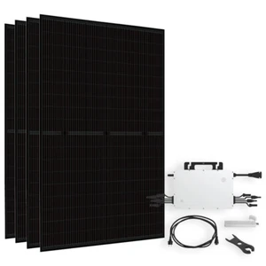 Sistema solar 1800W paquete completo bifacial vidrio-vidrio incl. inversor HMS-1600-4T - Imagen 1 de 22
