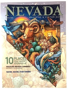 Nevada Magazine & Visitor Guide Summer 2023 Travel Vacation Planning 106 pages - Picture 1 of 4
