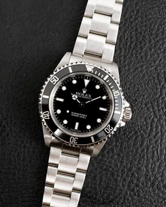 Rolex Submariner 14060 A-Serial 1999-2000 Steel Oyster Black CLEAN No Date - Picture 1 of 12