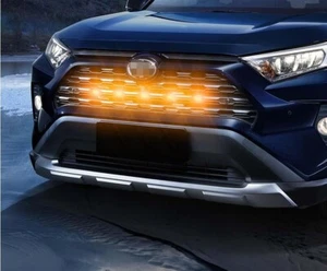 For Toyota RAV4 19-22 Front LED Grid Warning DRL Daytime Running light - Imagen 1 de 6