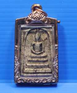 Phra Somdej, Talisman, Thai, Old, Buddha,  LP Toh, Rare, Pendant, Amulet,blessed - Picture 1 of 11