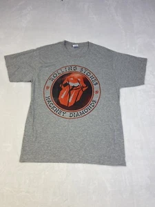 ROLLING STONES Hackney Diamonds T-Shirt Uomo Taglia Large Grigio - Foto 1 di 7