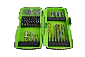 Greenlee Tools DDKIT-1-68 Kit Taladro/Destornillador Electricista Falta 1 Broca con Estuche - Imagen 1 de 7