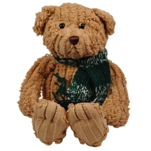 Teddy Bear with Scarf by Fine Toy Company - Picture 1 of 5
