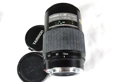 Sony Minolta 70-210mm f/3.5-4.5 Tamron zoom lens for a350 a550 AF A mount maxxum - Image 1 of 4