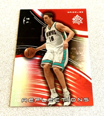 2004 Upper Deck Reflections #38 Pau Gasol Grizzlies /500 - Image 1 of 2