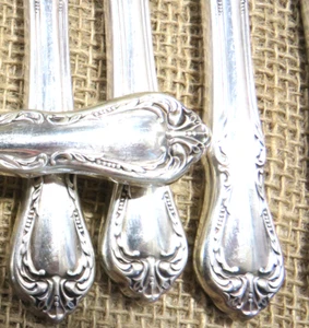 Wm A Rogers Silver Overlaid Oneida Ltd Set di Riempimento 17 Pezzi Coltelli Cucchiai - Foto 1 di 10