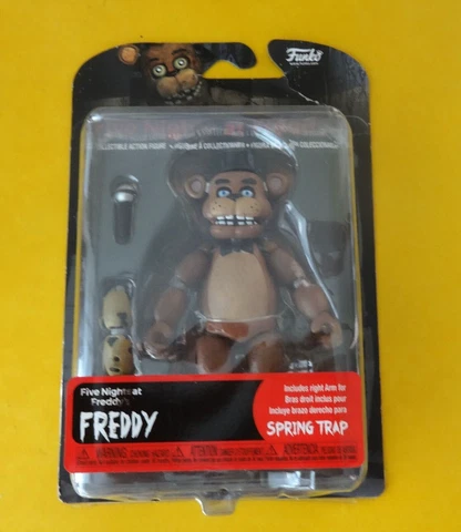 Five Nights at Freddy's Articulated Freddy Action Figure, Brand New, READ! Cover