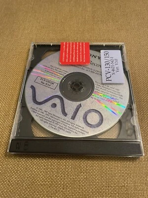 Brand New Sealed Sony Vaio Recovery 1993 - 1997 CD ROM PCV 130/150 Version V3.0 - Image 1 of 4