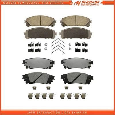 ¡Pastillas de freno delanteras y traseras de cerámica para Lexus RX350 RX350L RX450H 2016-2019! Foto 1 de 4