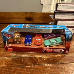 Disney Pixar Cars Dirt Track Challenge 5 Pack 2009 New In Box RARE - Picture 1 of 1