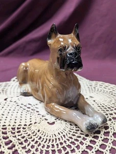 Vintage Ceramic Boxer Figurine - Picture 1 of 7