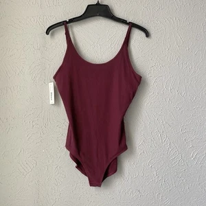 Outdoor Voices SuperForm Shiraz Burgundy Ribbed Turnanzug Gr. Medium NEU - Bild 1 von 6